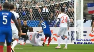 Goals and Highlights - France  4-2-  Russia - 29/03/16
