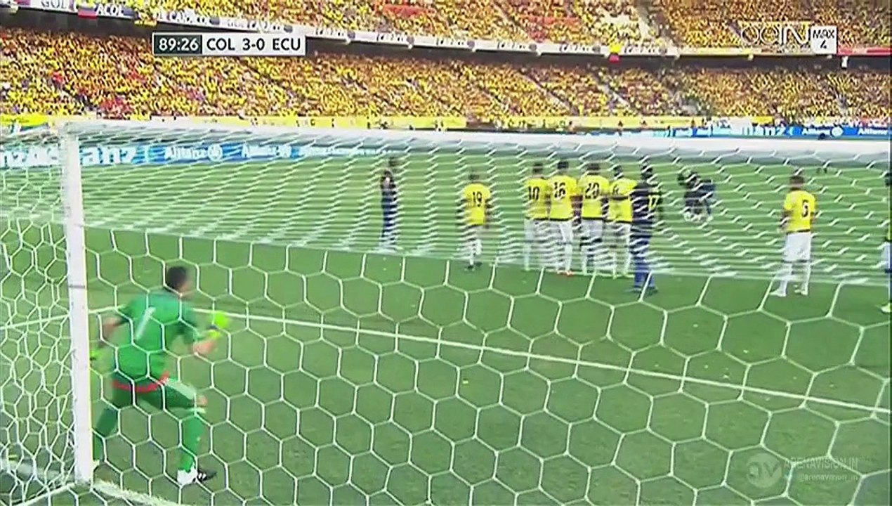 Michael Arroyo Goal HD - Colombia 3-1 Ecuador - 29-03-2016 World Cup - Qualification