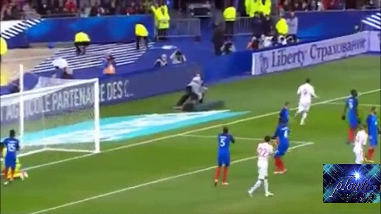 France-Russia Friendly football match 29/3/2016(highlights)