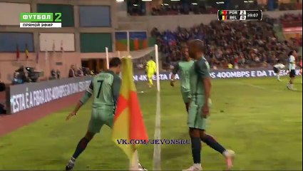 Cristiano Ronaldo 2:0 Goal - Portugal vs Belgium - 29.03.16