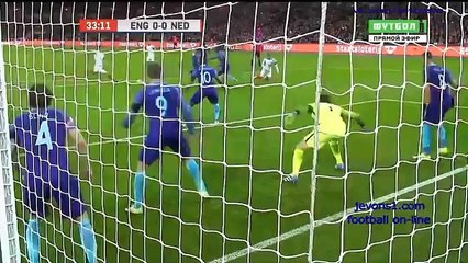 Goals - Highlights - England  1-2 Netherlands - 29.03.16