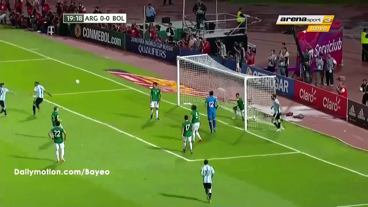 Gabriel Mercado Goal HD - Argentina 1-0 Bolivia - 30-03-2016 World Cup - Qualification