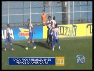 21-03-2016 - FRIBURGUENSE X AMÉRICA PELA TAÇA RIO - ZOOM TV JORNAL