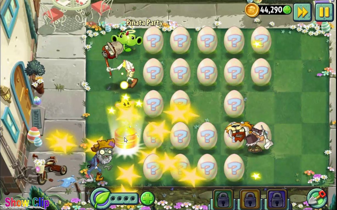 Plants Vs Zombies 2 Party 200 Day 30/3/2016