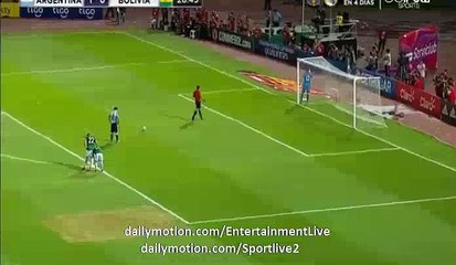 1st Half Goals - ARGENTINA 2-0 BOLVIA WORLD CUP 30/03/2016 HD