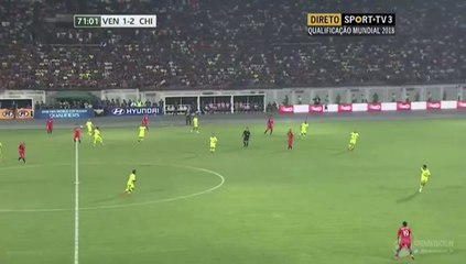 Vidal Goal - Venezuela 1-3 Chile 30.03.2016