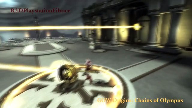 God of War Origins Collection: Chains of Olympus Walkthrough Part 14 - Temple Courtyard (Hard)