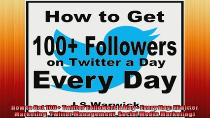 Скачать видео: How to Get 100 Twitter Followers a Day  Every Day Twitter Marketing Twitter Management