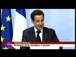 Sarkozy ivre au G8, parodie Bourvil !