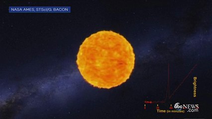 Early Flash of Exploding Star Caught for 1st Time