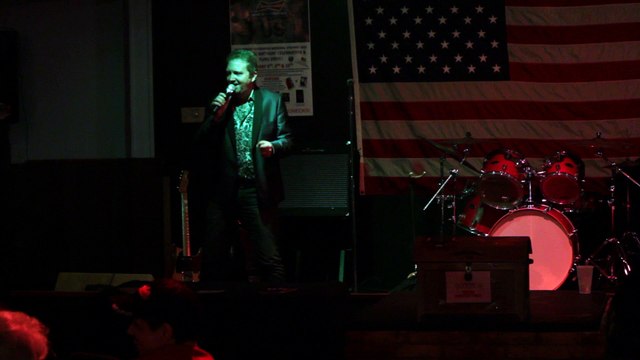 Colin Paul sings 'Teddy Bear' Elvis Presley Memorial VFW 2015