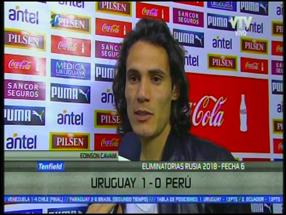ENTREVISTA A EDINSON CAVANI.