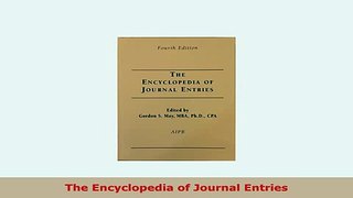 PDF  The Encyclopedia of Journal Entries PDF Online