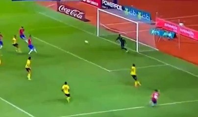 Celso Borges Goal - Costa Rica vs Jamaica 1-0