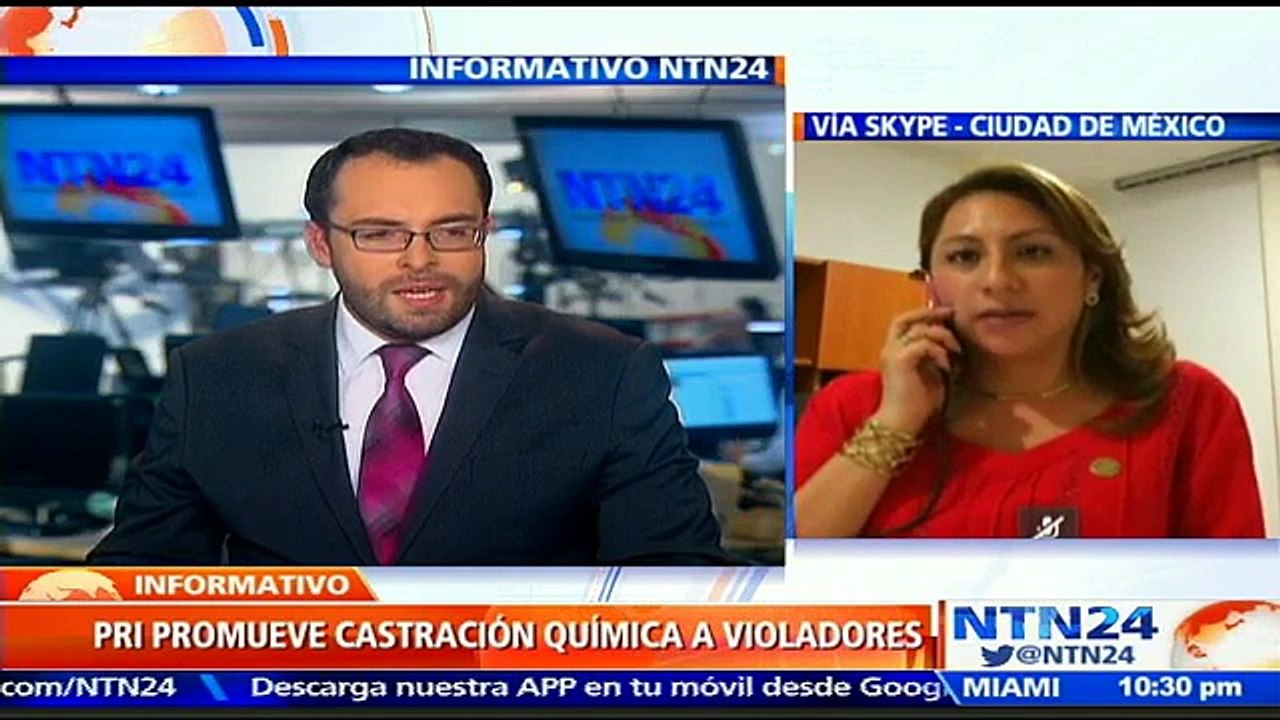 Diputada del PRI explica en NTN24 en qué consiste la polémica propuesta sobre castración química a violadores en México