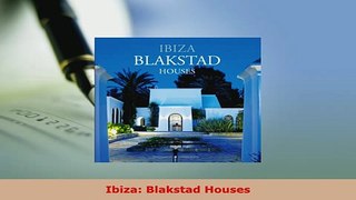 PDF  Ibiza Blakstad Houses Download Full Ebook
