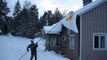 Lumenpudottaja Tarmo - lumikielekkeiden poisto ilman kiipeilyä
