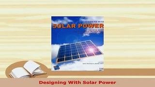 PDF  Designing With Solar Power PDF Full Ebook