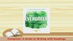 PDF  Evergreen A Guide to Writing with Readings Ebook