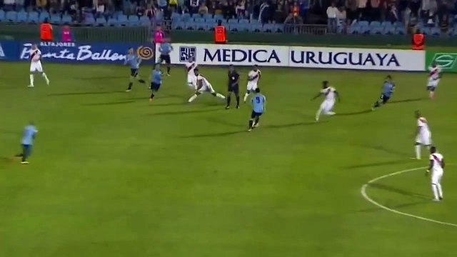 Uruguay 1-0 Peru Golazo de Edinson Cavani (Eliminatorias Mundial ) 30-03-2016 hd