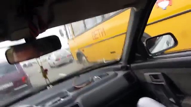 Полиция в детском автобусе