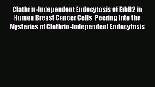 Download Clathrin-Independent Endocytosis of ErbB2 in Human Breast Cancer Cells: Peering Into