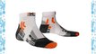 X-Socks Marathon Run - Calcetines unisex para deporte multicolor white/black Talla:45-47