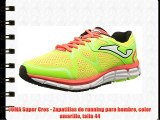 JOMA Super Cros - Zapatillas de running para hombre color amarillo talla 44