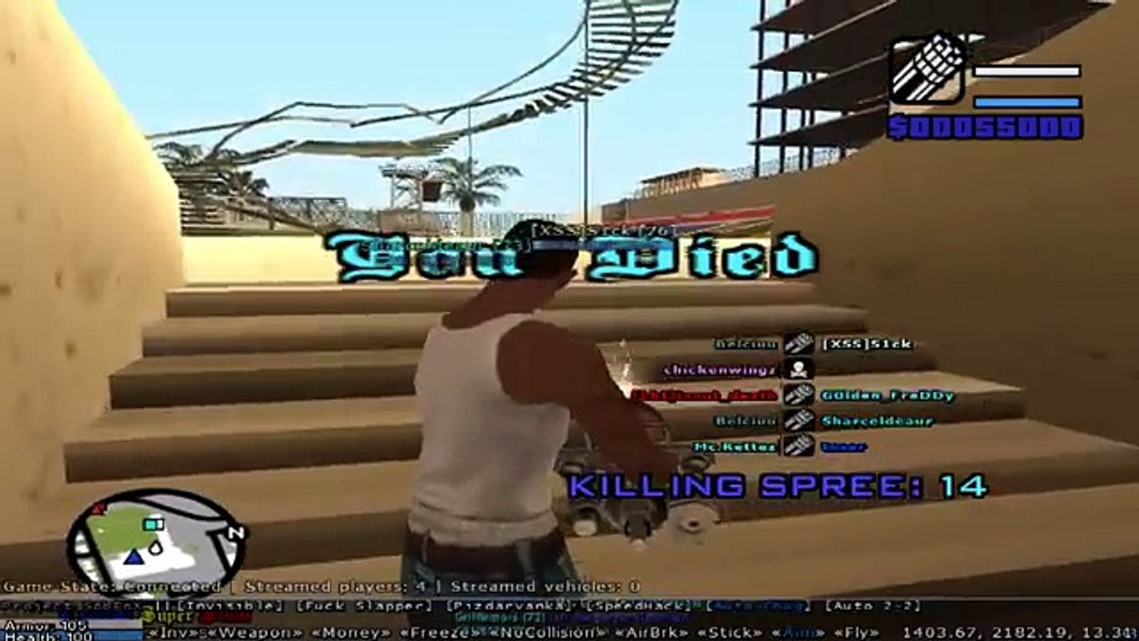 [SAMP 0.3.7] - Project SobFoX v0.0.0.4 __ Aimbot   Shoot through the wall ● Belciuu