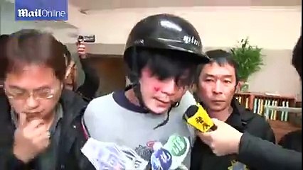 Man who allegedly decapitated toddler beaten up after incident