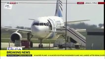 WATCH- Pilot JUMP OUT escape through cockpit window in EgyptAir plane in Larnaca Airport Cyprus