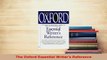 PDF  The Oxford Essential Writers Reference Download Online