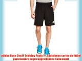 adidas Hose Con14 Training Pants Y - Pantalones cortos de fútbol para hombre negro negro/blanco