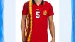 adidas T - Camiseta de deporte y fútbol para hombre tamaño XL color light scarlet
