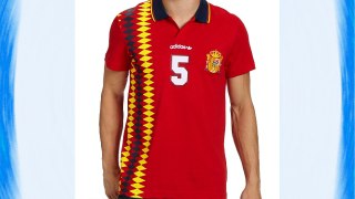 adidas T - Camiseta de deporte y fútbol para hombre tamaño XL color light scarlet