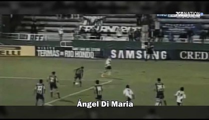 Angel Di Maria - profesyonel kariyerindeki ilk golü
