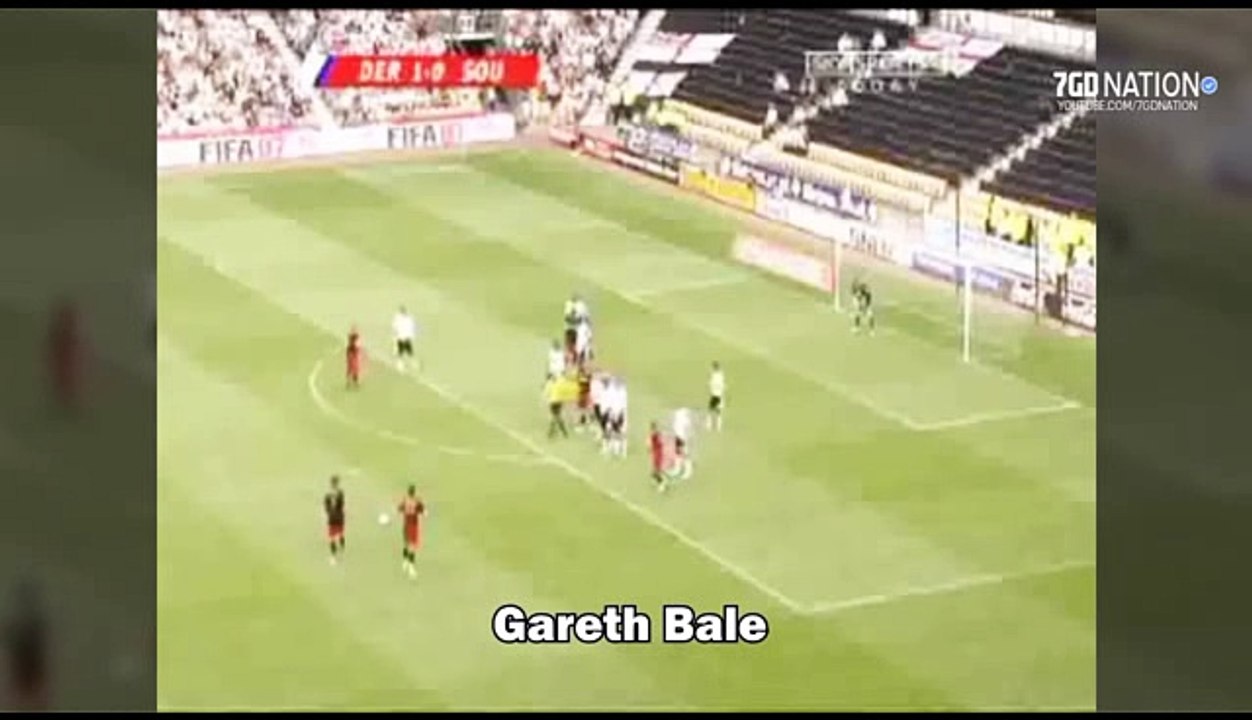 Gareth Bale - profesyonel kariyerindeki ilk golü
