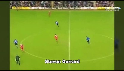 Steven Gerrard - profesyonel kariyerindeki ilk golü