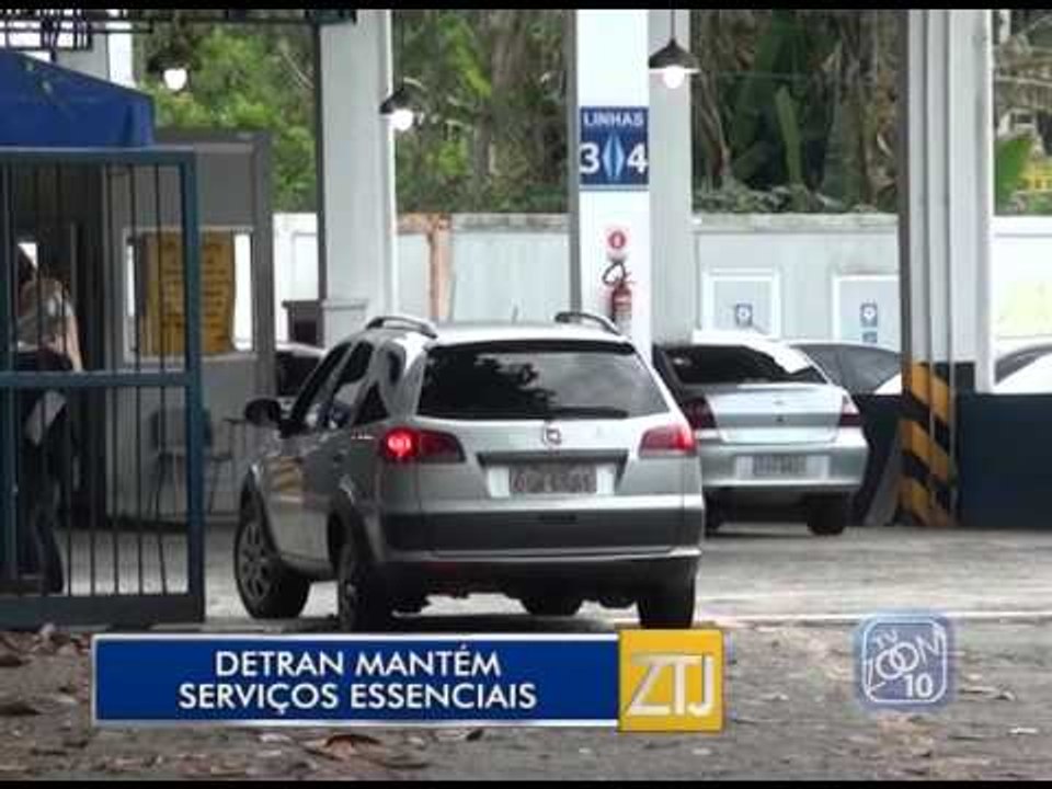 16-03-2016 - DETRAN MANTÉM SERVIÇOS ESSENCIAIS - ZOOM TV JORNAL