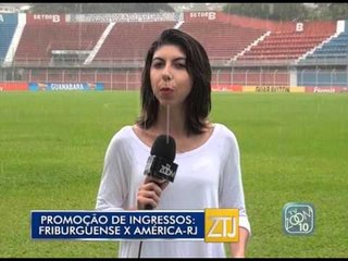 18-03-2016 - PROMOÇÃO DE INGRESSOS DO FRIBURGUENSE - ZOOM TV JORNAL