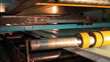 Ligne de production en continu des PU panneaux sandwich polyuréthane