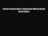 Read Greater Boston Atlas (Laminated) (Official Arrow Street Atlas) Ebook Free