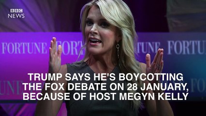 Donald Trump v US TV networks - BBC News