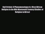 Read Hail Orisha!: A Phenomenology of a West African Religion in the Mid-Nineteenth Century