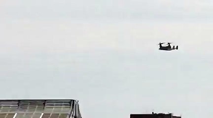 Des V22 Osprey sont à l’entraînement dans le ciel azuréen depuis le 24 mars