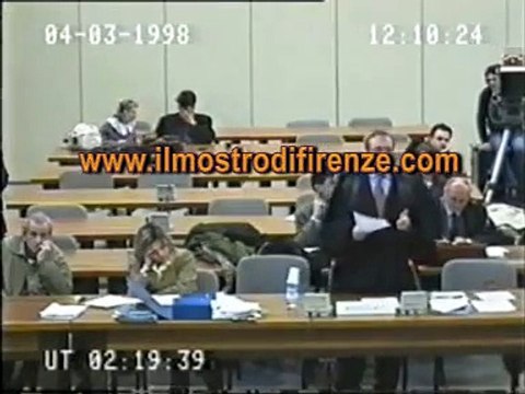 mostro di firenze processo compagni di merende I grado 20 parte