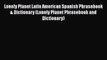 PDF Lonely Planet Latin American Spanish Phrasebook & Dictionary (Lonely Planet Phrasebook