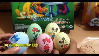 Mickey mouse coloring and Minnie Mouse. mickey mouse clubhouse Toys 2016 Surprise Eggs