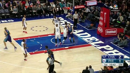 Résumé - Charlotte Hornets vs Philadelphia Sixers - 29 mars 2016