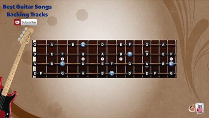 Sleep Walk - Santo & Johnny Bass Backing Track with scale